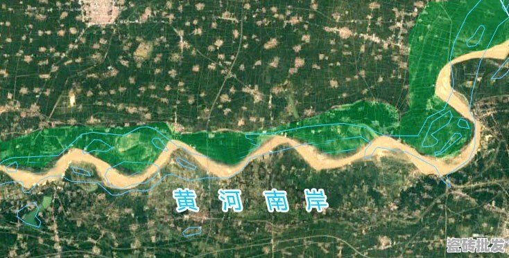 谁能解释一下黄河南河道几乎90度，北岸是平的 - 优质瓷砖批发网